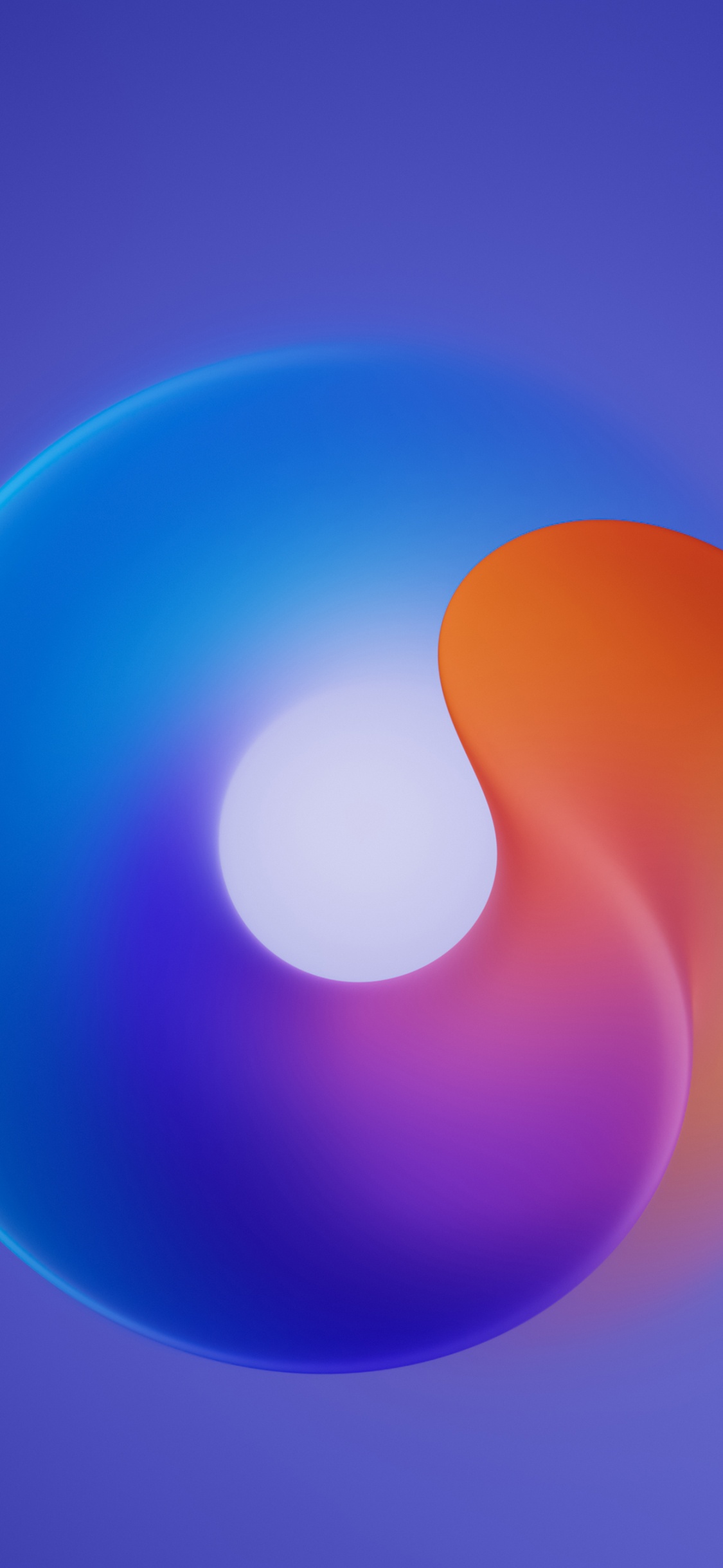 Objet Astronomique, Harmonie 4, Harmonie, Blue, Gaz. Wallpaper in 1125x2436 Resolution