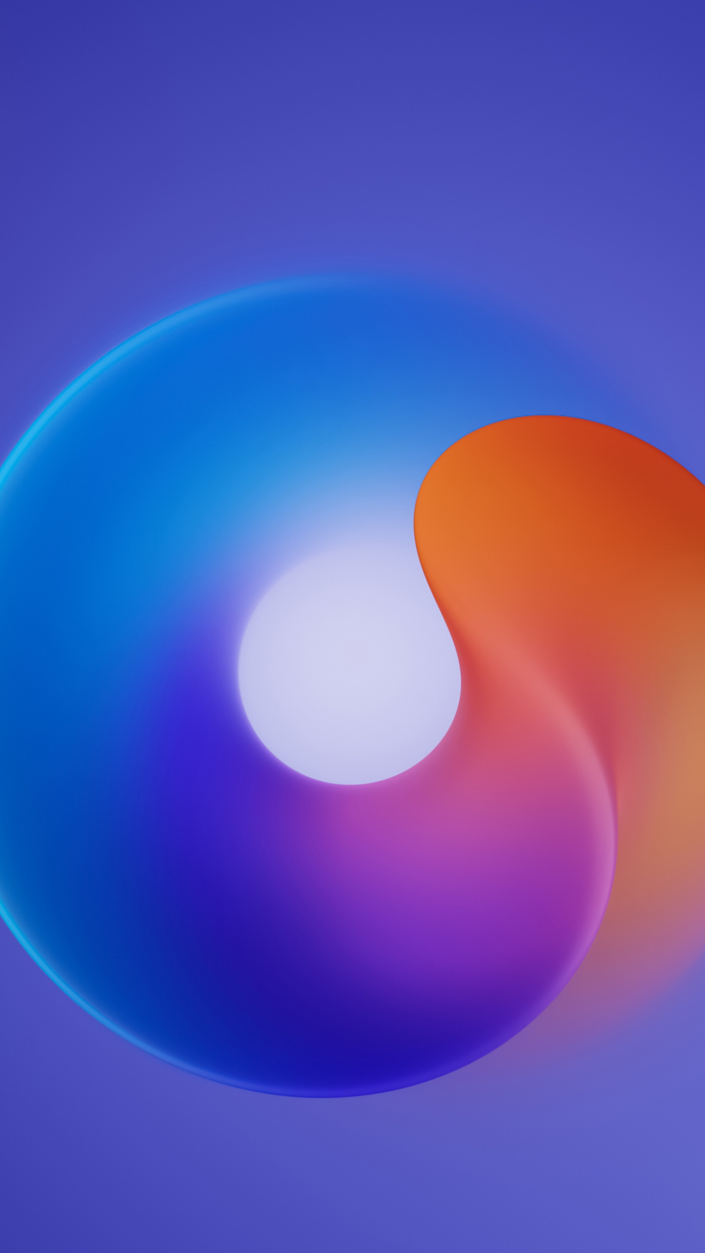 Objet Astronomique, Harmonie 4, Harmonie, Blue, Gaz. Wallpaper in 1440x2560 Resolution