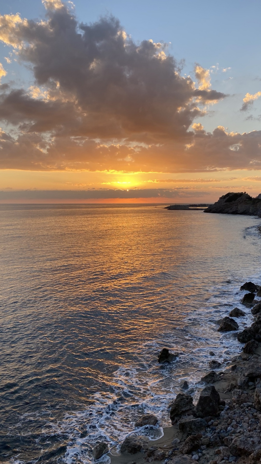 Sea, Cloud, Water, Water Resources, Atmosphere. Wallpaper in 1080x1920 Resolution