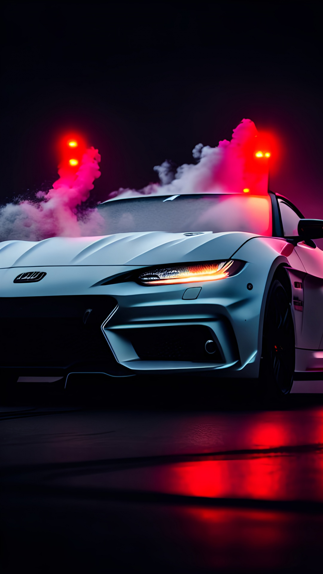 Coche, Carro de Lujo, Lamborghini, Iluminación Automotriz, Luz. Wallpaper in 1080x1920 Resolution