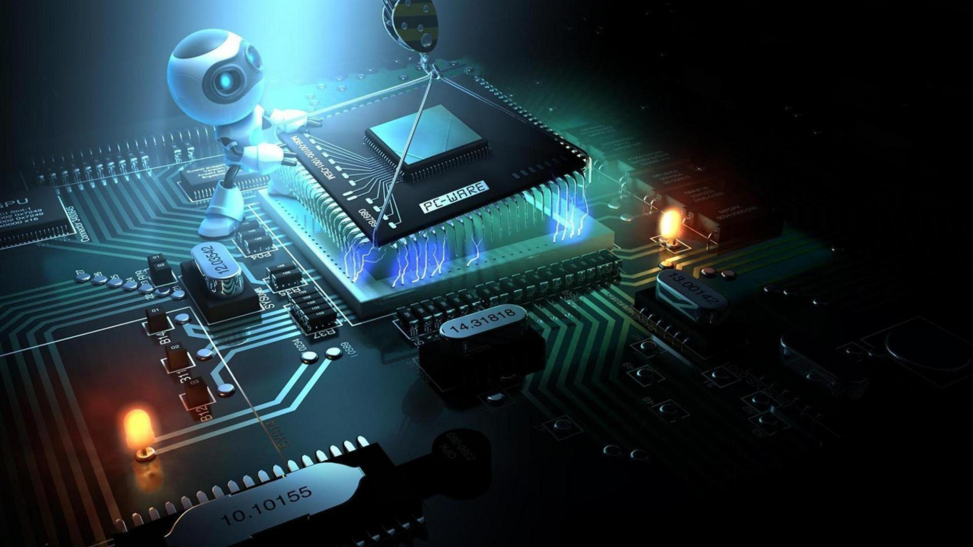 Table de Mixage Audio Noir et Blanc. Wallpaper in 1366x768 Resolution