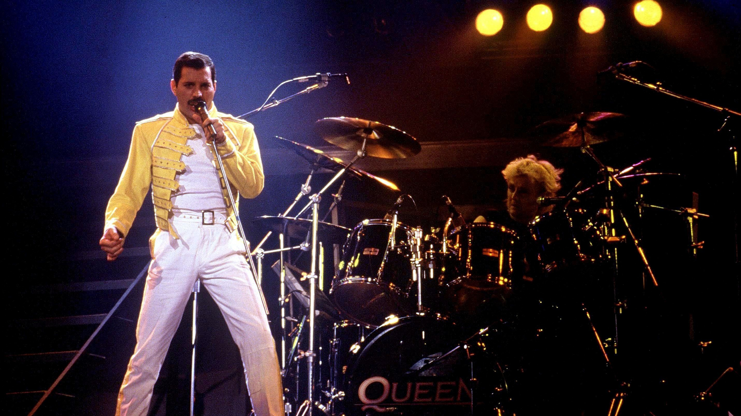 Freddie Mercury, Queen, Leistung, Unterhaltung, Musik Künstler. Wallpaper in 2560x1440 Resolution