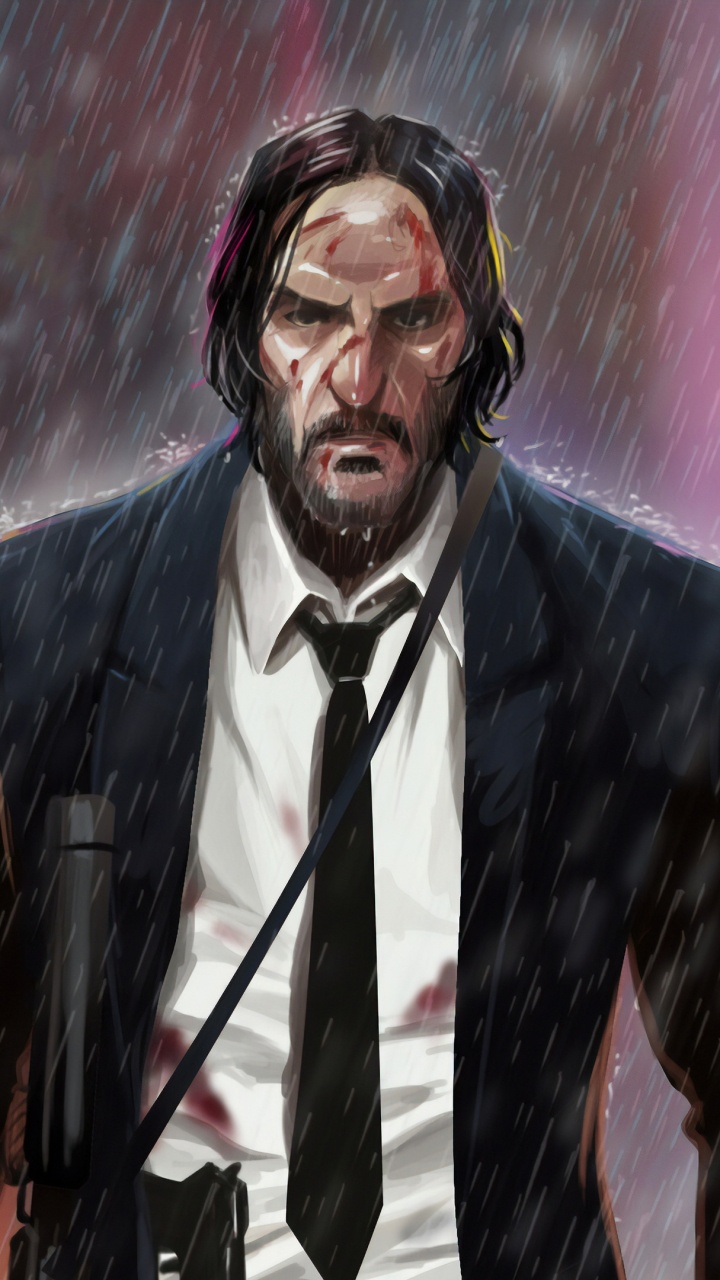 Man in Black Suit Jacket Standing Near Wall. Wallpaper in 720x1280 Resolution