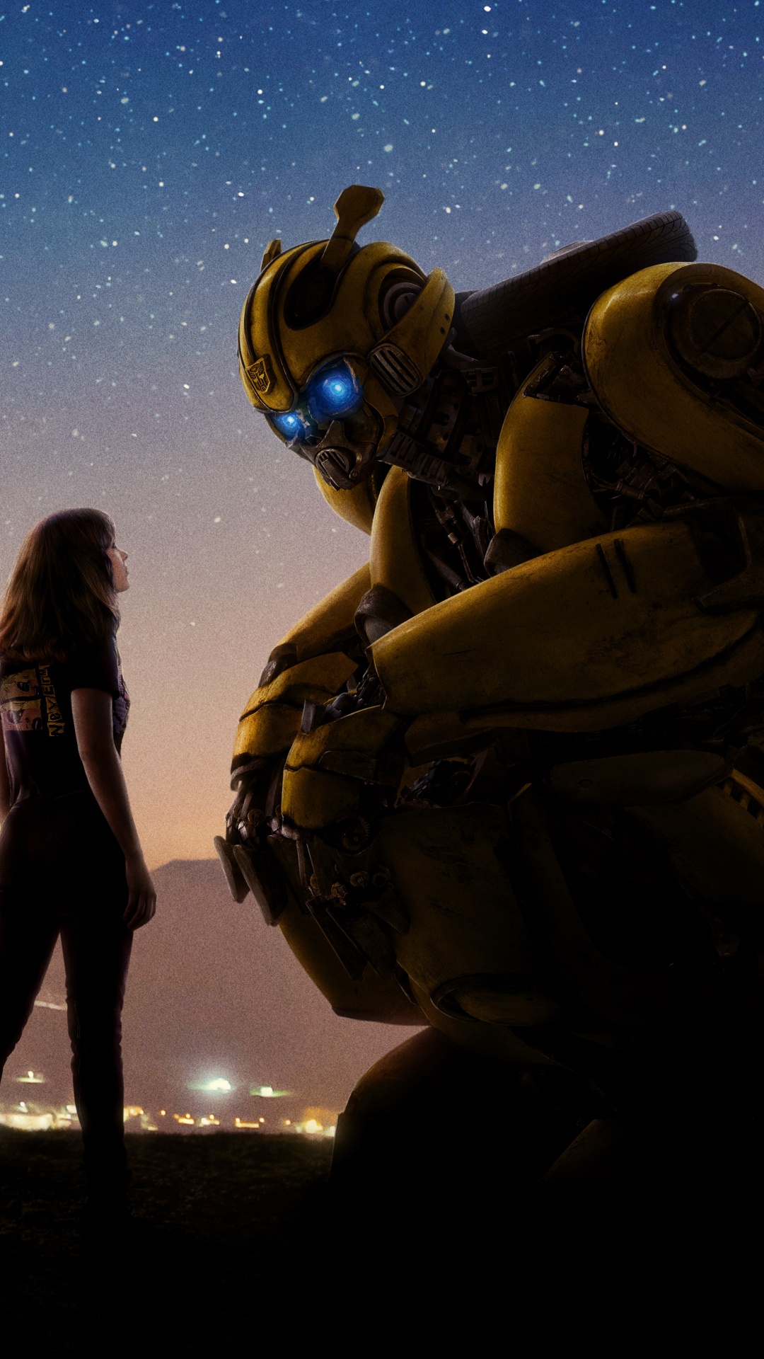 Robot, Bumblebee, Película de Abejorro, Paramount Pictures, Autobot. Wallpaper in 1080x1920 Resolution