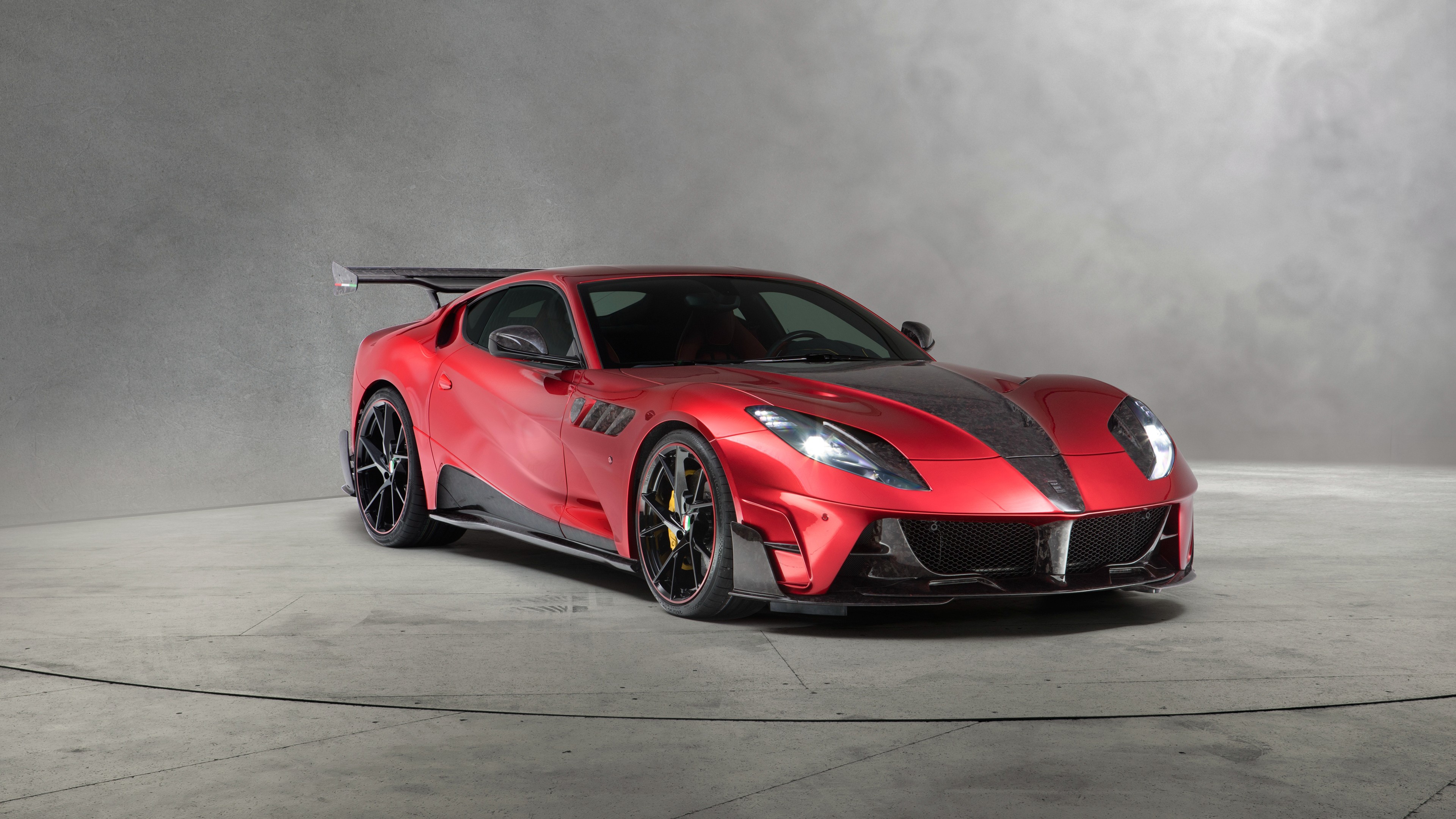 Tuning Ferrari 812 Superfast, Cars, Geneva Motor Show, Car Tuning, Supercar. Wallpaper in 3840x2160 Resolution