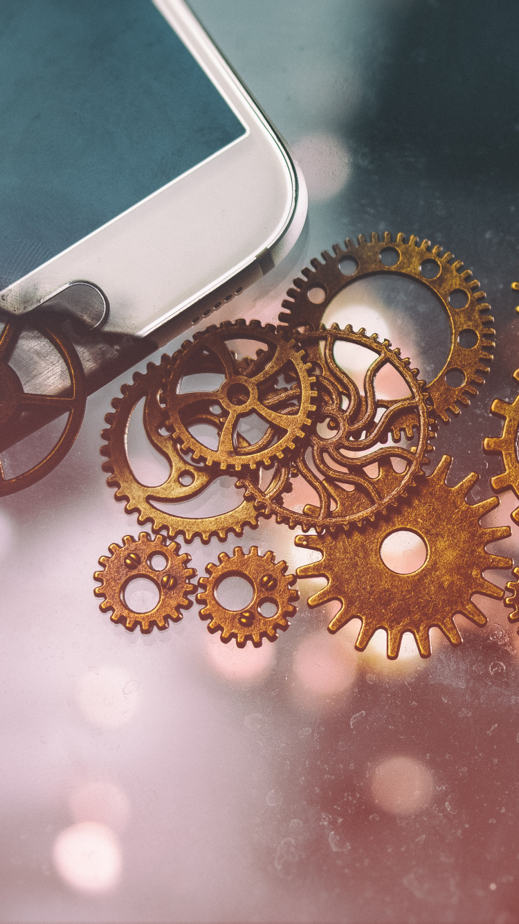 or et Argent Iphone 6. Wallpaper in 750x1334 Resolution