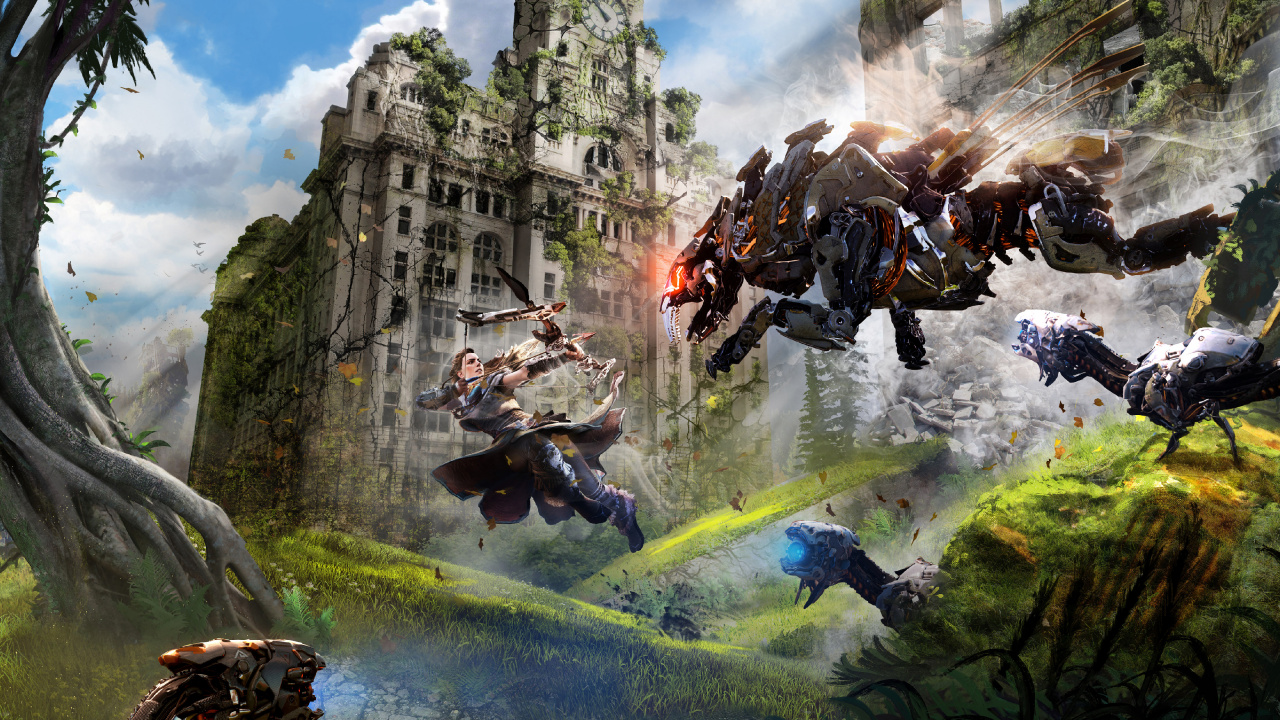 Aloy, Guerrilla Games, Killzone Shadow Fall, pc Game, Games. Wallpaper in 1280x720 Resolution