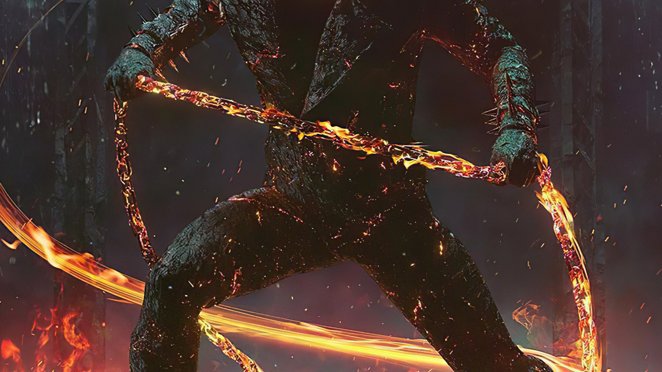 Ghost Rider, Marvel Comics, Batman 2016-111, Johnathon Blaze, Iron Man. Wallpaper in 1366x768 Resolution