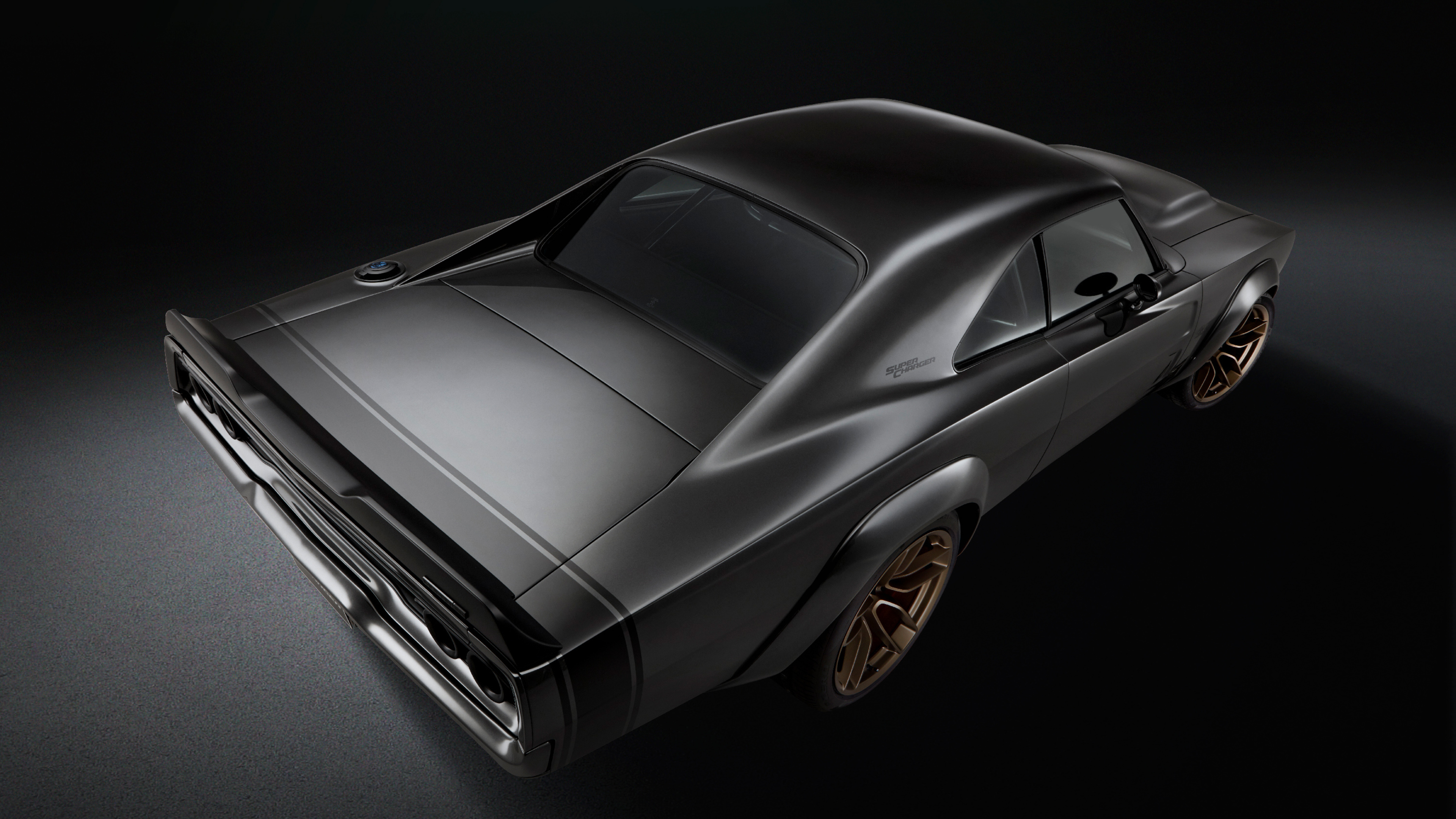 Hellephant Charger, Dodge Charger Cuerpo b, Dodge Super Bee, Coche, Dodge. Wallpaper in 3840x2160 Resolution