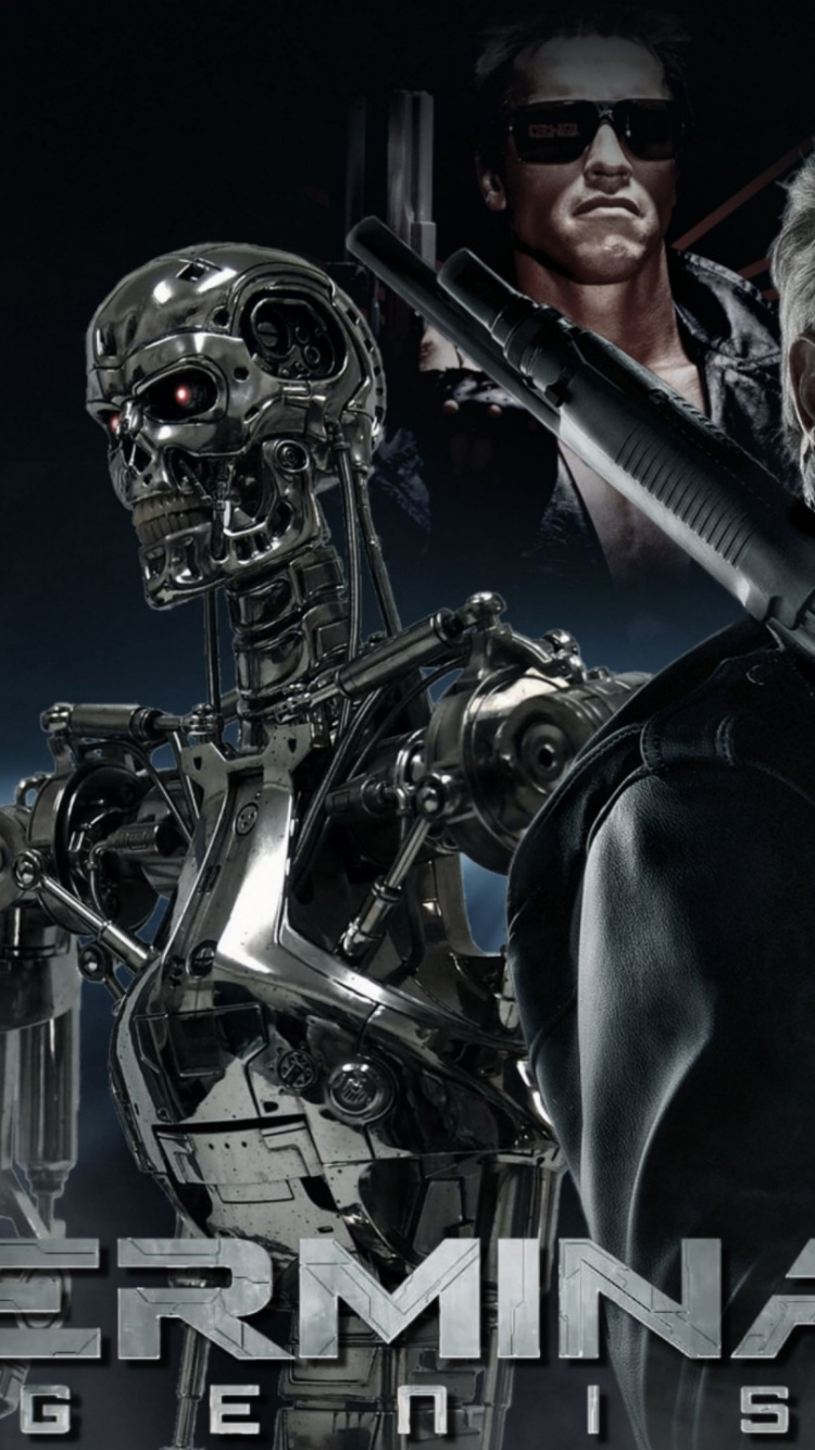 Mann in Schwarzer Lederjacke Mit Schwarzem Gewehr. Wallpaper in 750x1334 Resolution