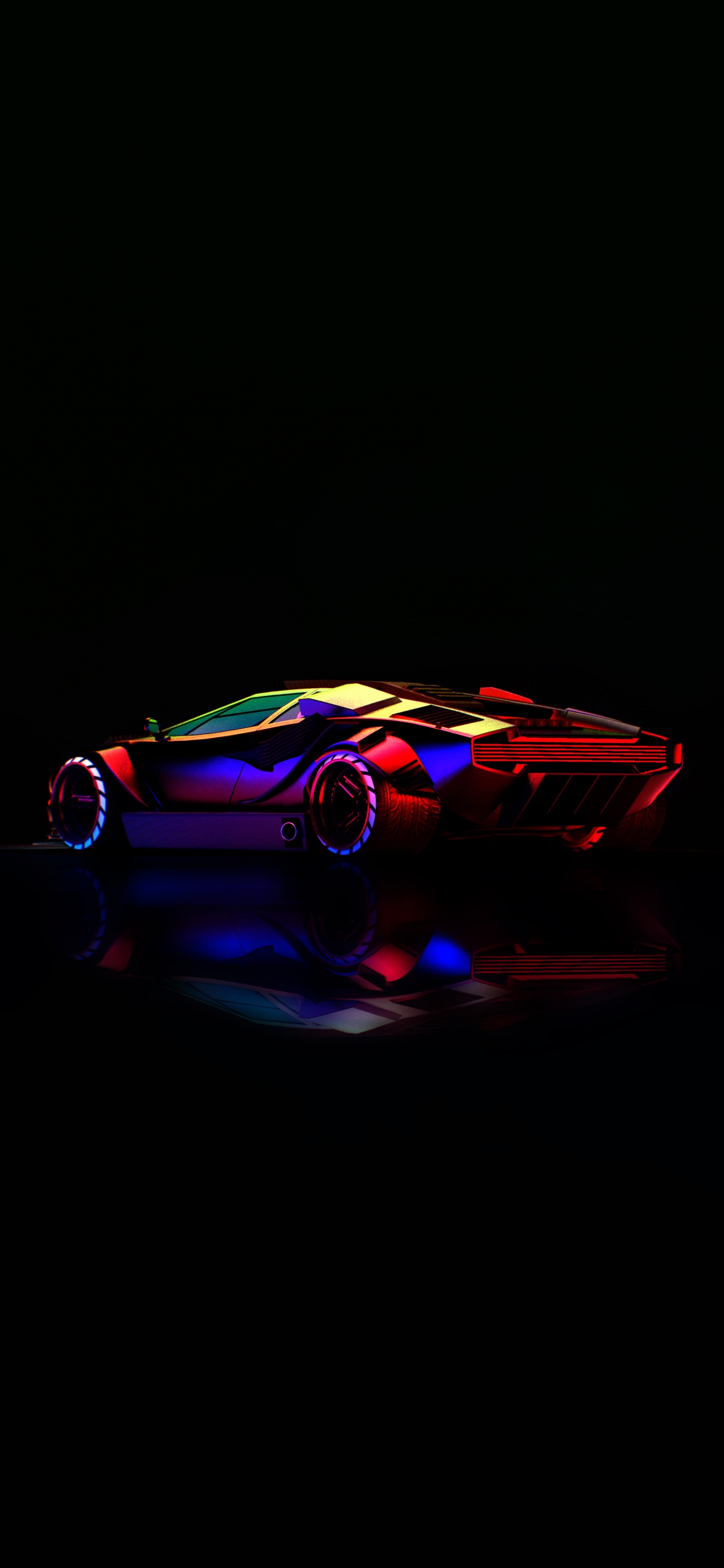 El Efecto Visual de la Iluminación, Coche, M-027, Rueda, Iluminación Automotriz. Wallpaper in 1242x2688 Resolution