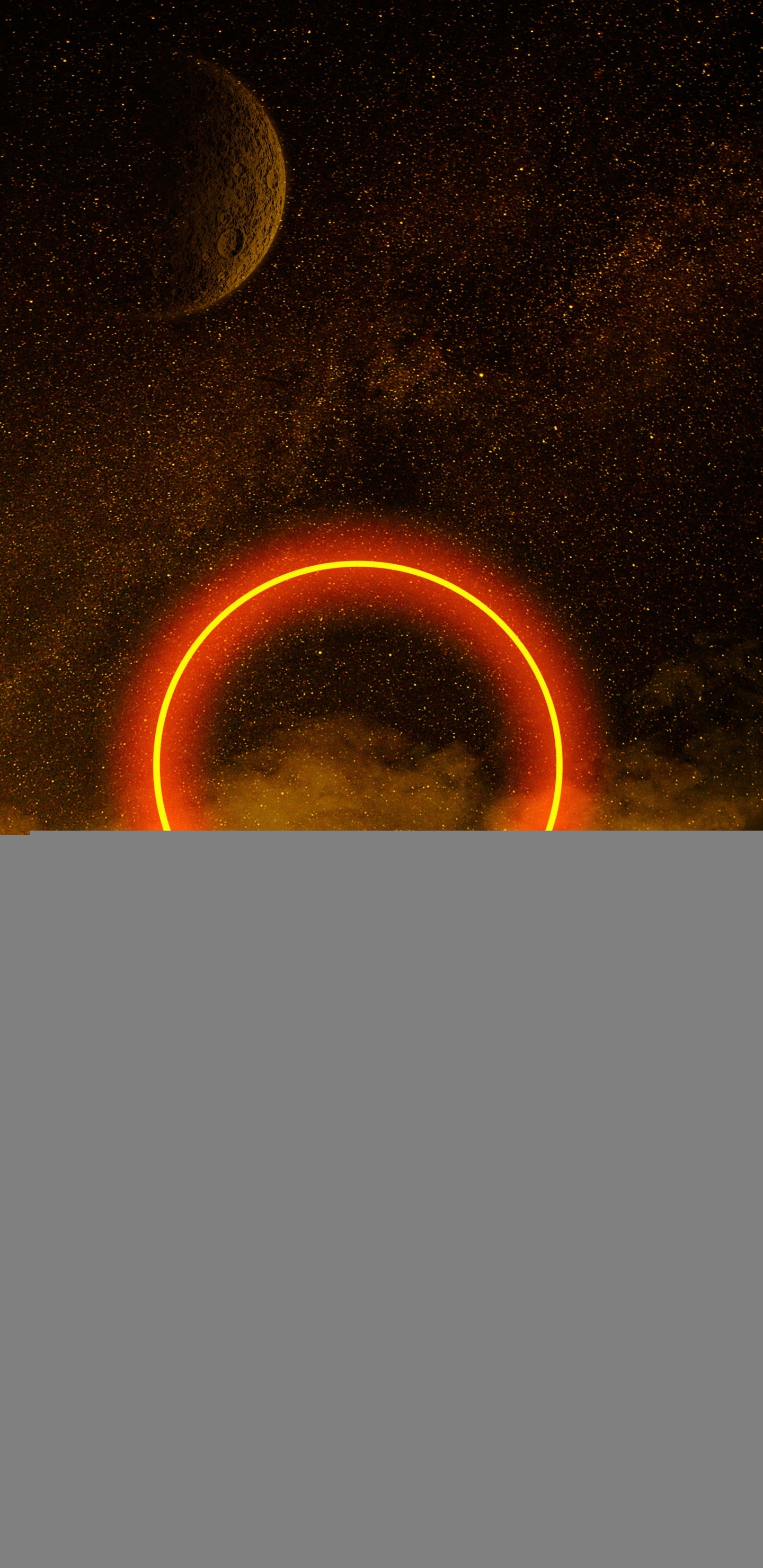 Atmosphäre, Erde, Universum, Raum, Licht. Wallpaper in 1440x2960 Resolution