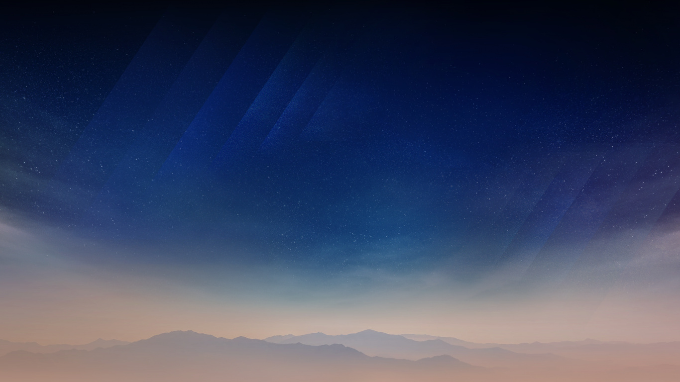 Samsung, Atmosphère, Horizon, Espace, Soir. Wallpaper in 1366x768 Resolution
