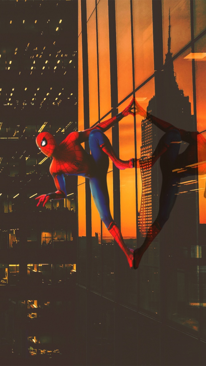 Hochhäuser Bei Sonnenuntergang. Wallpaper in 720x1280 Resolution