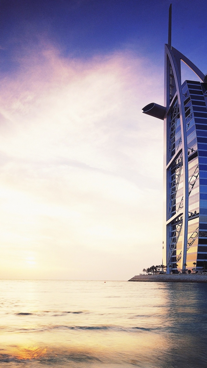Dubai, Burj al Arab, Burj Khalifa, Querido, Jumeirah. Wallpaper in 720x1280 Resolution