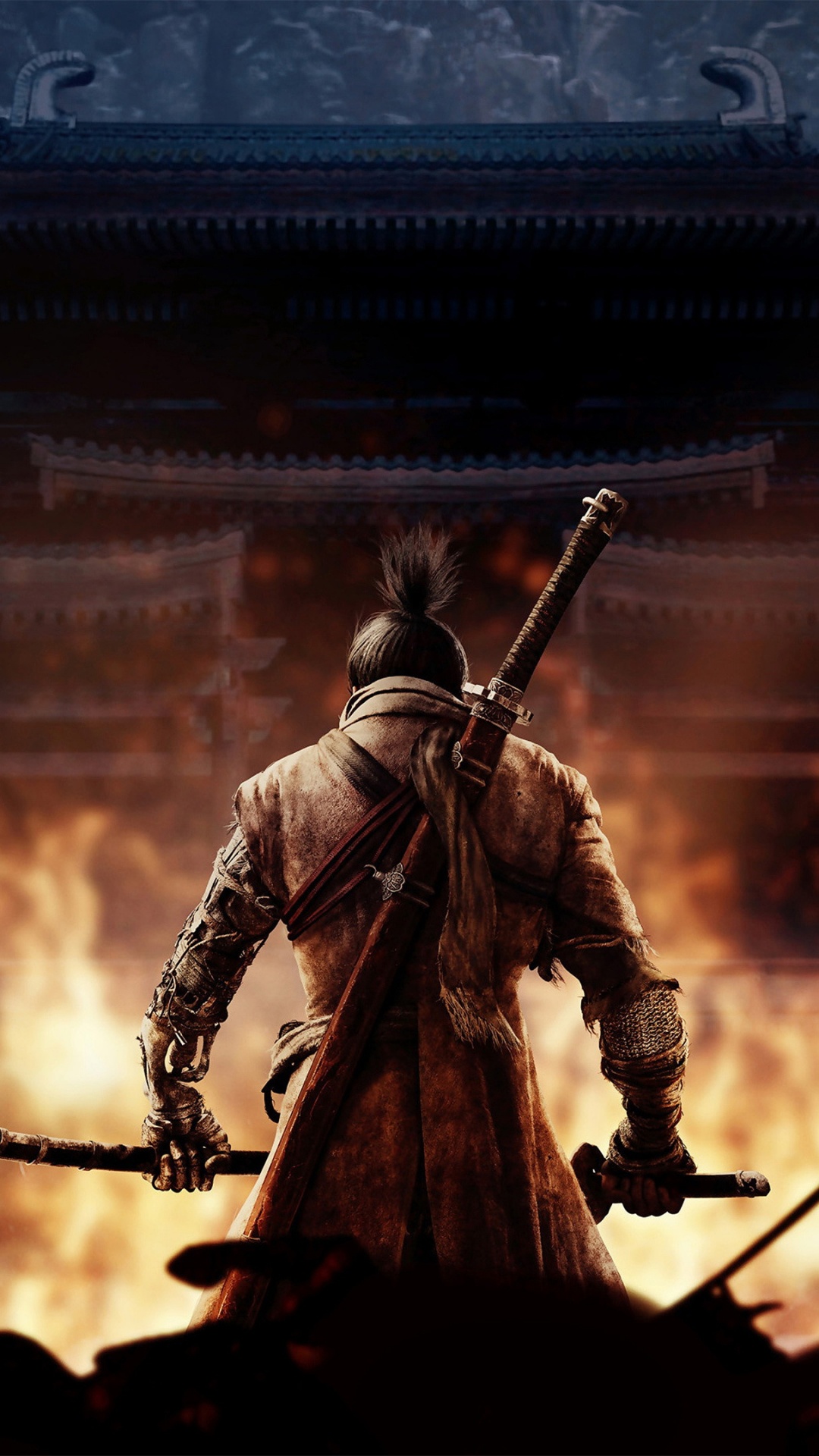 Sekiro: Shadows Die Twice, Samouraï, Art, Armure, Événement. Wallpaper in 1080x1920 Resolution