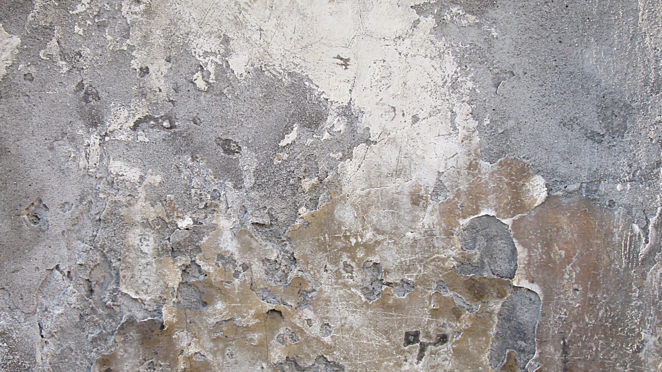 Braune Und Weiße Betonwand. Wallpaper in 1366x768 Resolution