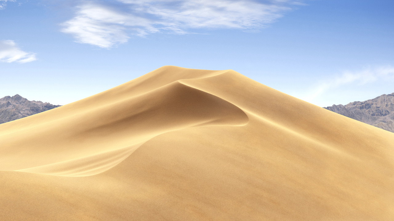 Air, 它, Apple, IMac亲, MacOS Mojave 壁纸 1280x720 允许