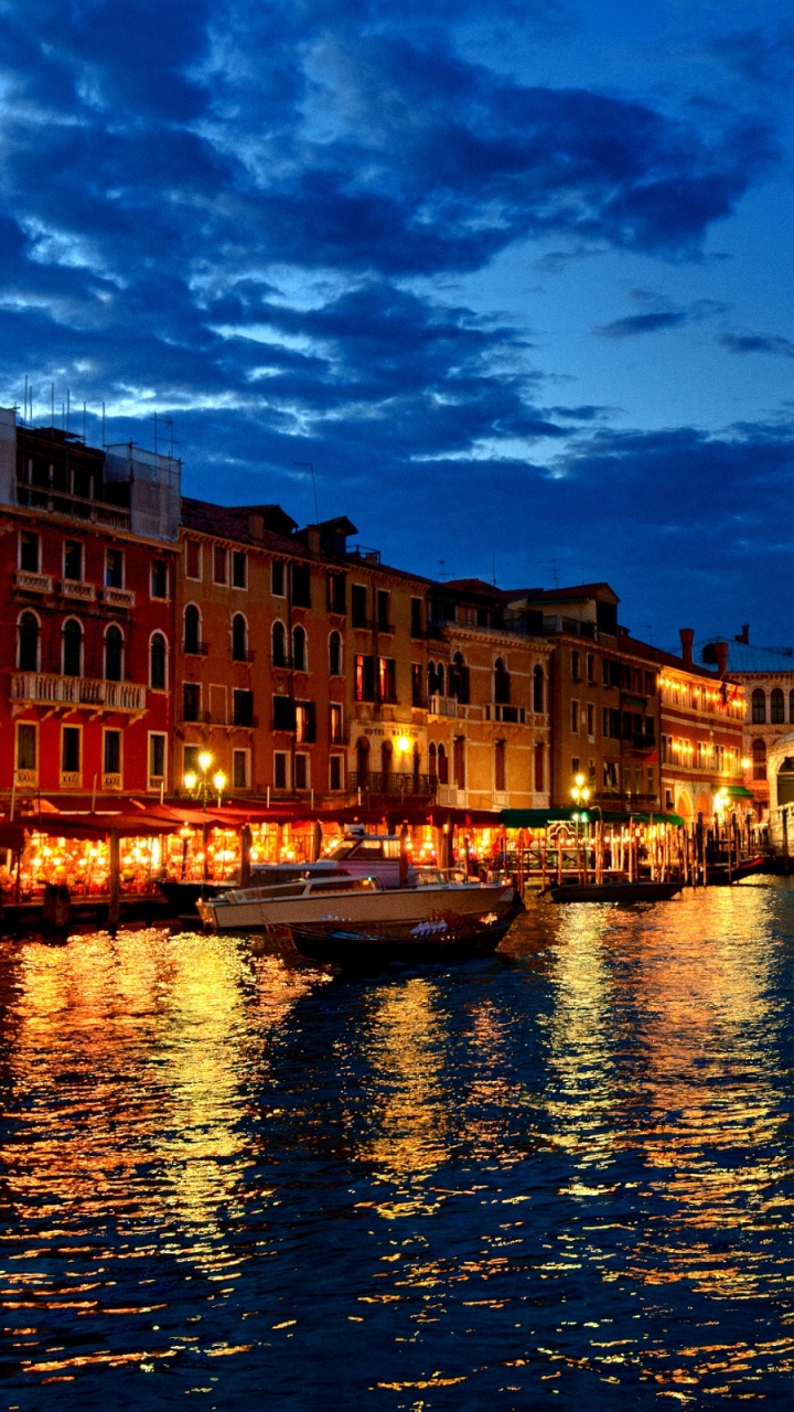 反射, 天空, 大运河, 旅行, 里程碑 壁纸 720x1280 允许