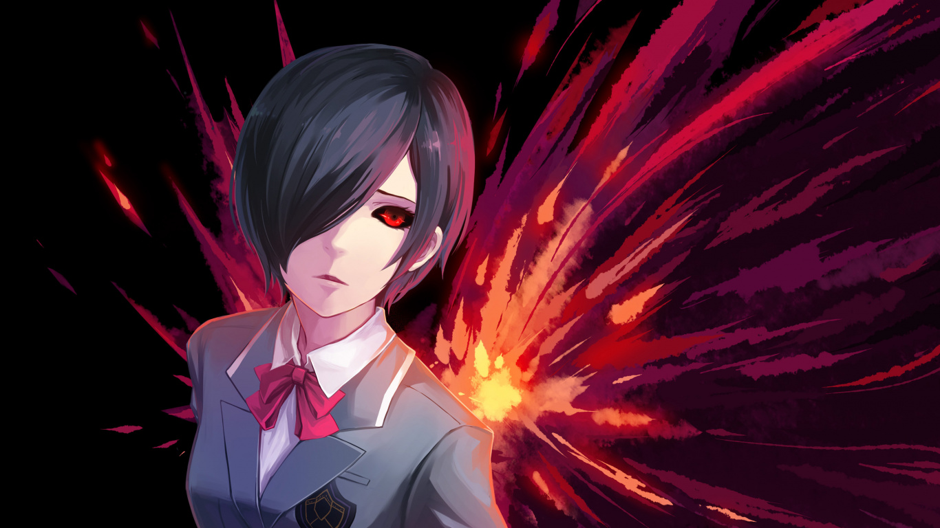 Personnage D'anime Masculin Aux Cheveux Violets. Wallpaper in 1366x768 Resolution