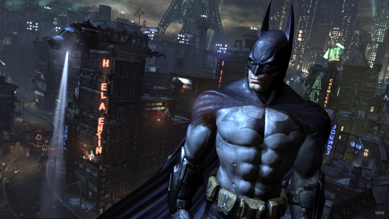 Batman-arkham City, Batman Arkham Asylum, Batman Arkham Origins, Batman, Superhelden. Wallpaper in 1280x720 Resolution