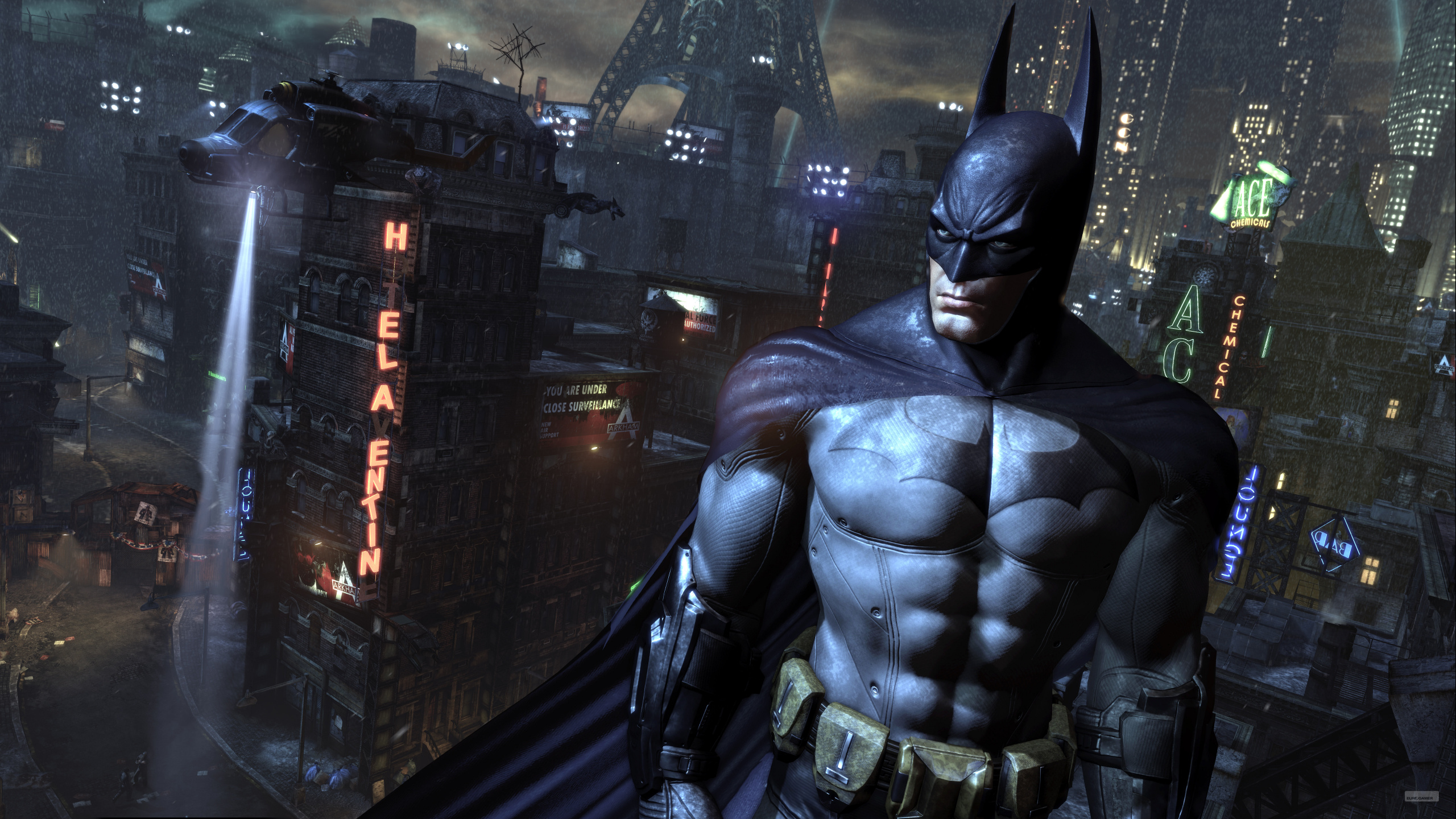 Batman Arkham City, Batman Arkham Asylum, Batman Arkham Origins, Batman, Superhéroe. Wallpaper in 2560x1440 Resolution