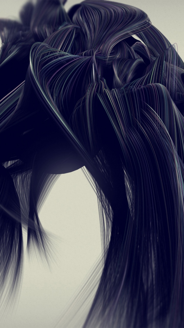 Digitale Kunst, Kunst, Äpfeln, Abstrakte Kunst, Haar. Wallpaper in 720x1280 Resolution