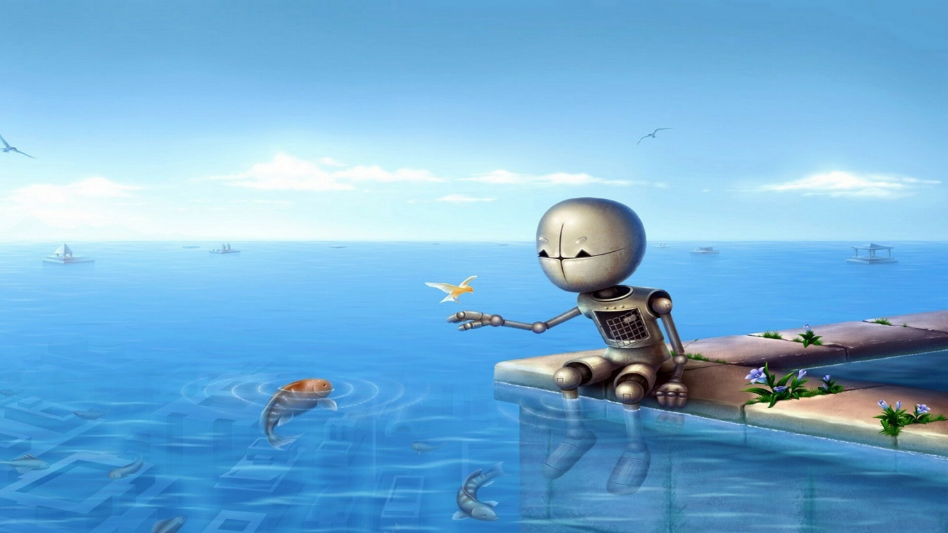 大海, 海洋, 度假, 生态系统, 天空 壁纸 1366x768 允许