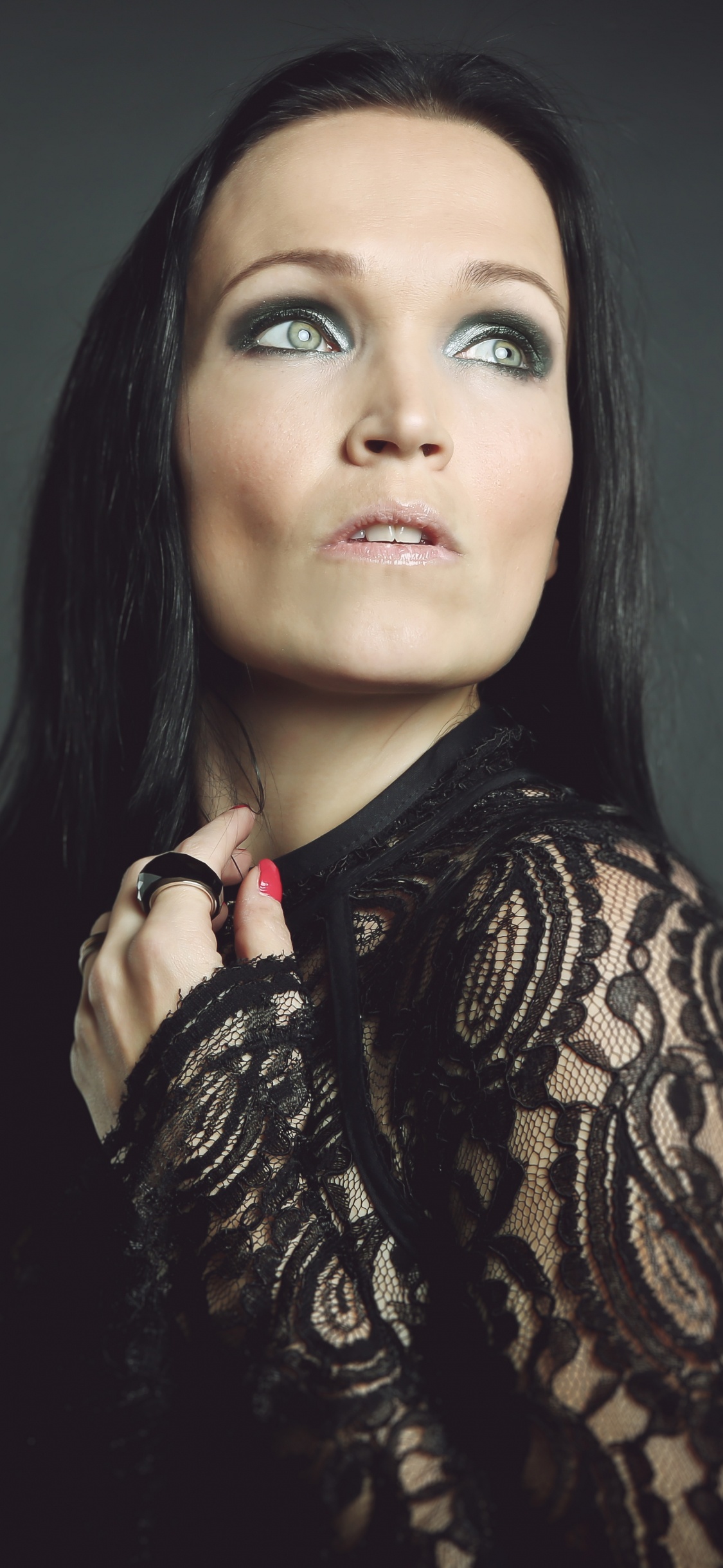 交响金属, 重金属, 头发, 黑色的, 眉毛 壁纸 1125x2436 允许