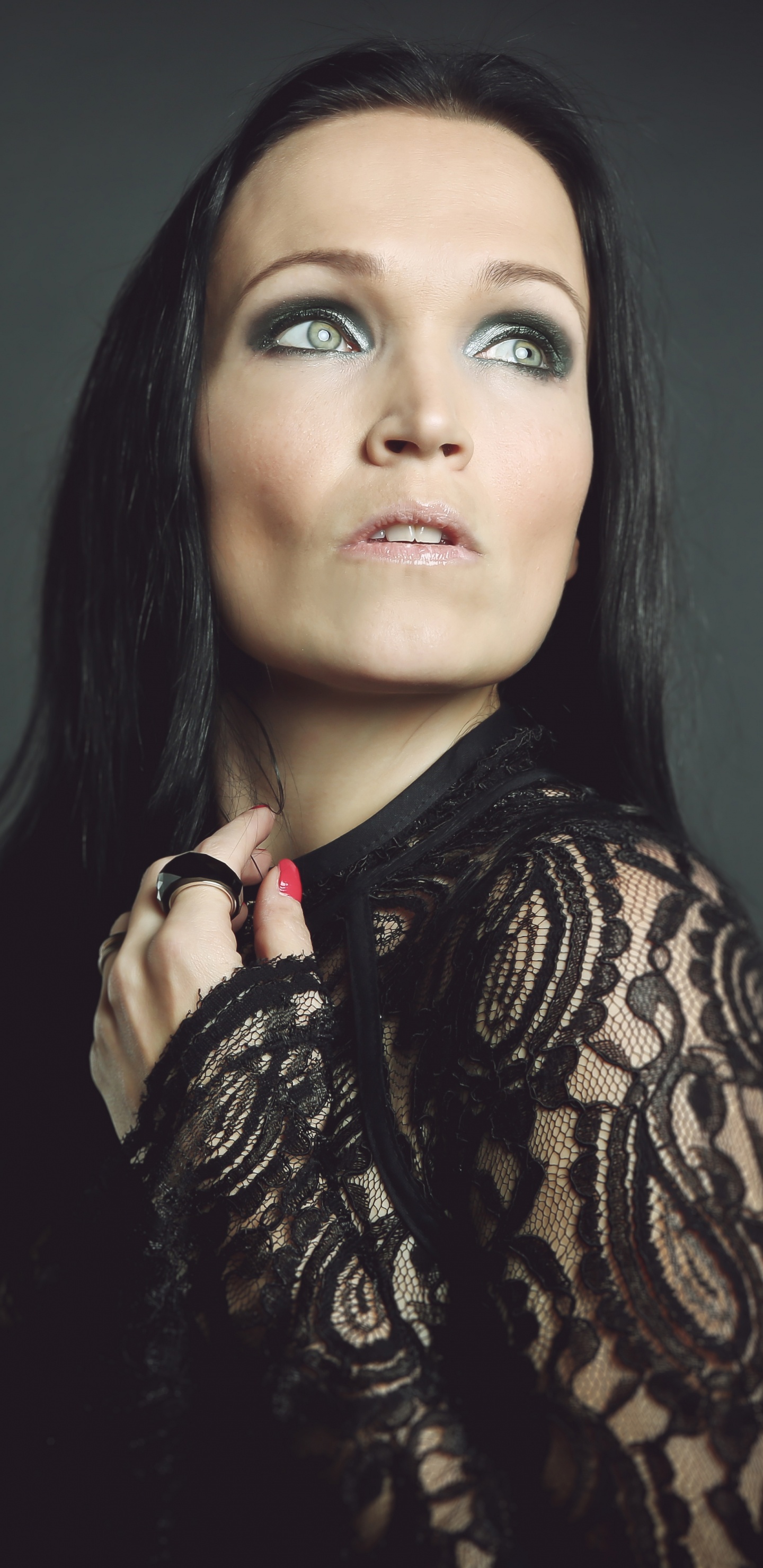 交响金属, 重金属, 头发, 黑色的, 眉毛 壁纸 1440x2960 允许