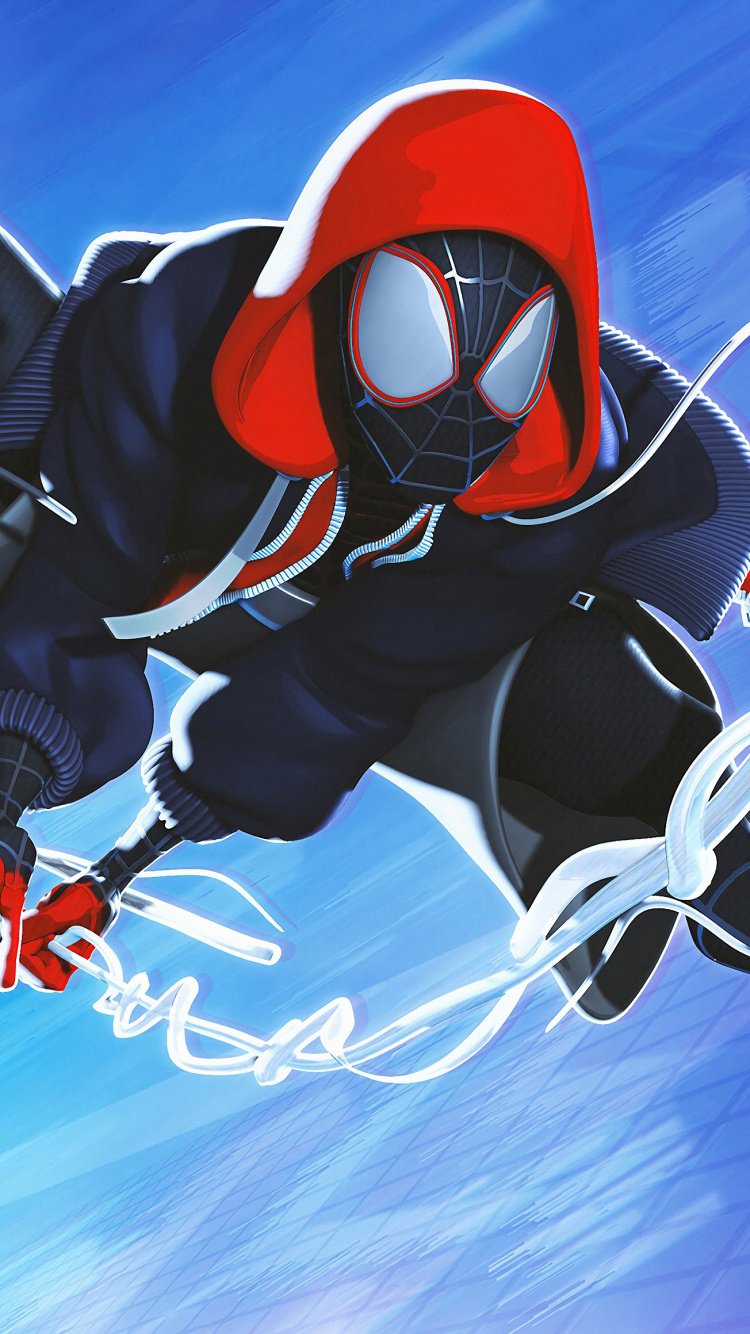 Illustration de Dragon Rouge et Noir. Wallpaper in 750x1334 Resolution