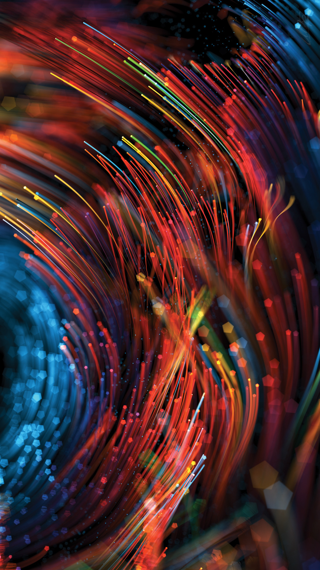 Android, Colorfulness, Liquid, Fluid, Art. Wallpaper in 1080x1920 Resolution