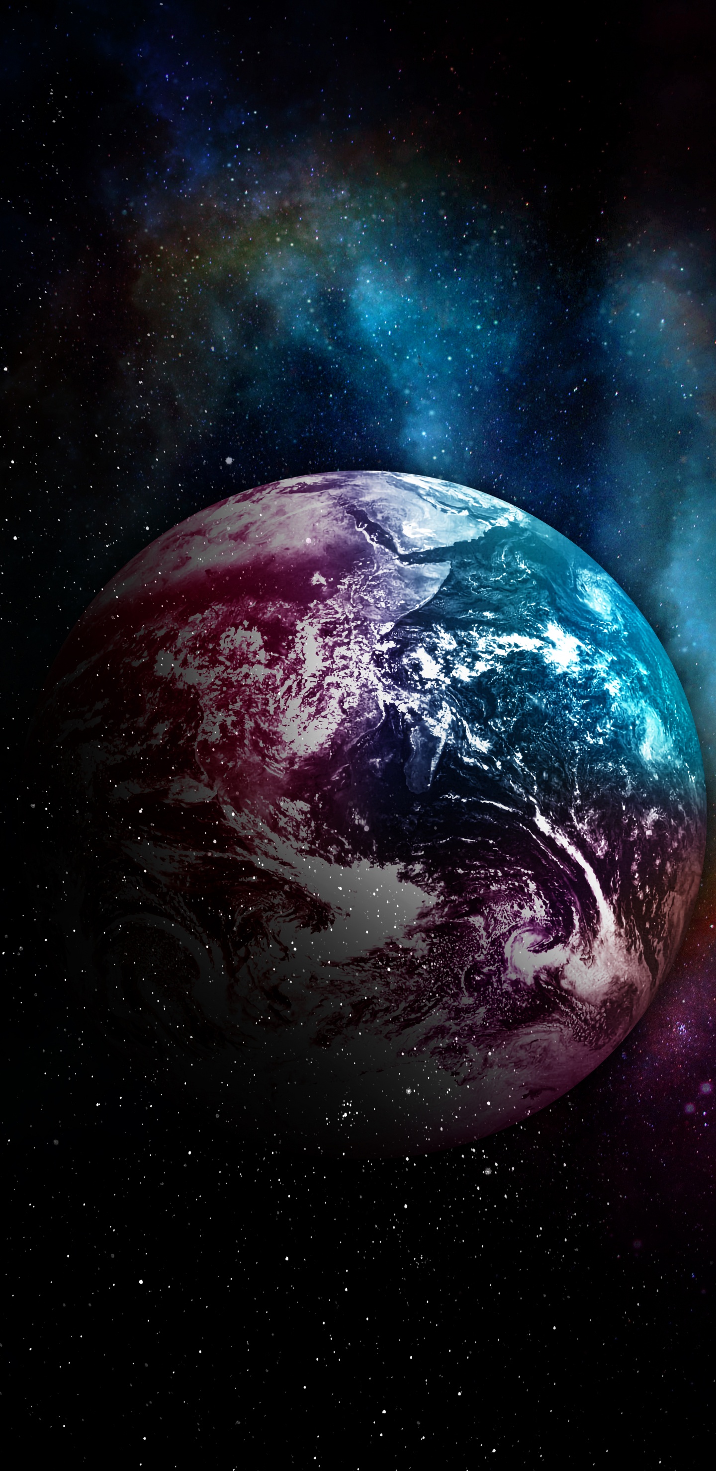 Earth Oval, The Blue Marble, Earth, Apollo 17, Atmosphere. Wallpaper in 1440x2960 Resolution