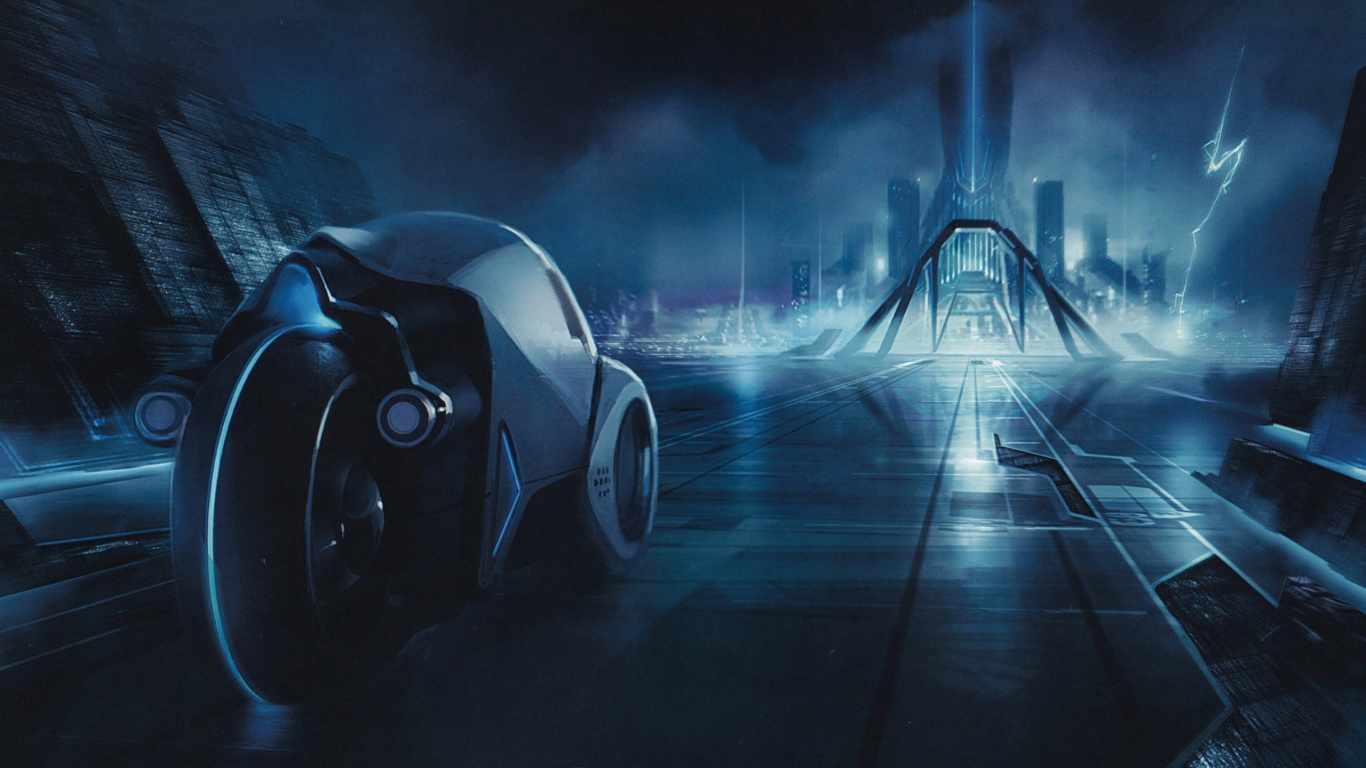 Man in Black Jacket Riding on Black Car During Daytime. Wallpaper in 1366x768 Resolution