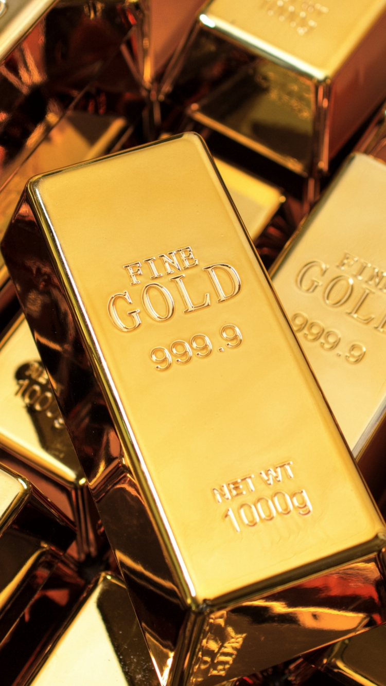 or Mystère, Lingot D'or, Or, Pièce D'or, Ambre. Wallpaper in 750x1334 Resolution