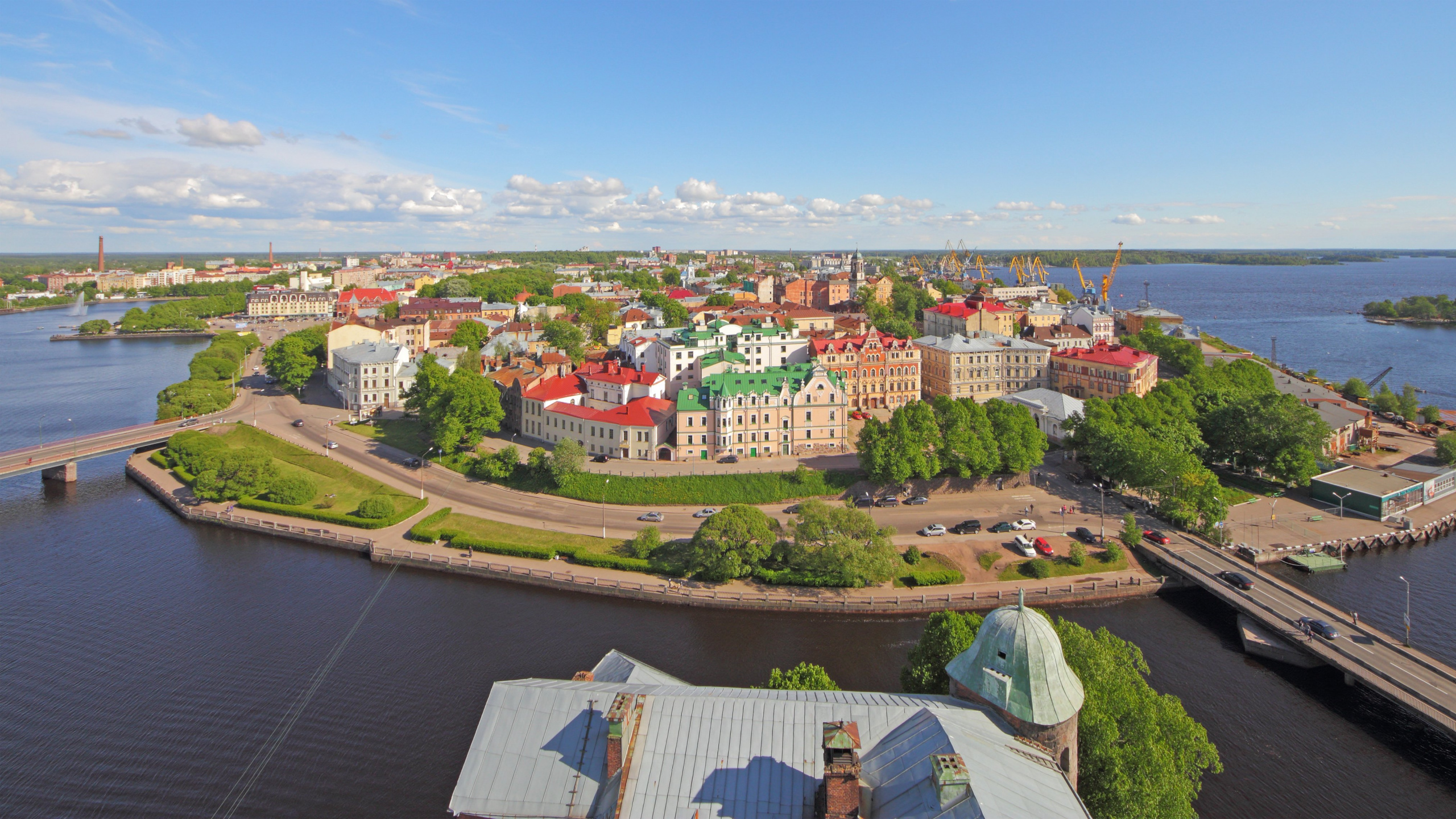 Aerial View of City Buildings During Daytime. Wallpaper in 2560x1440 Resolution