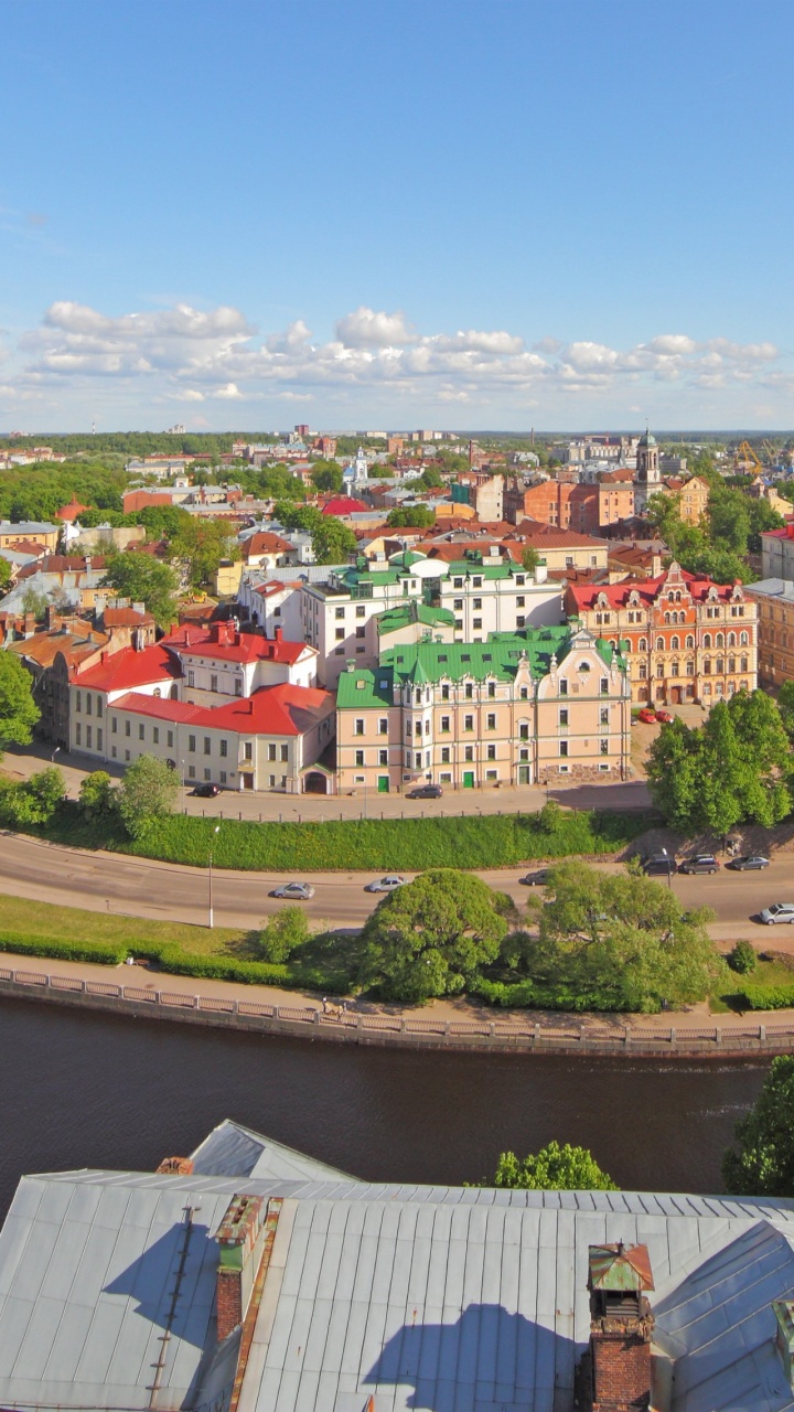Aerial View of City Buildings During Daytime. Wallpaper in 720x1280 Resolution