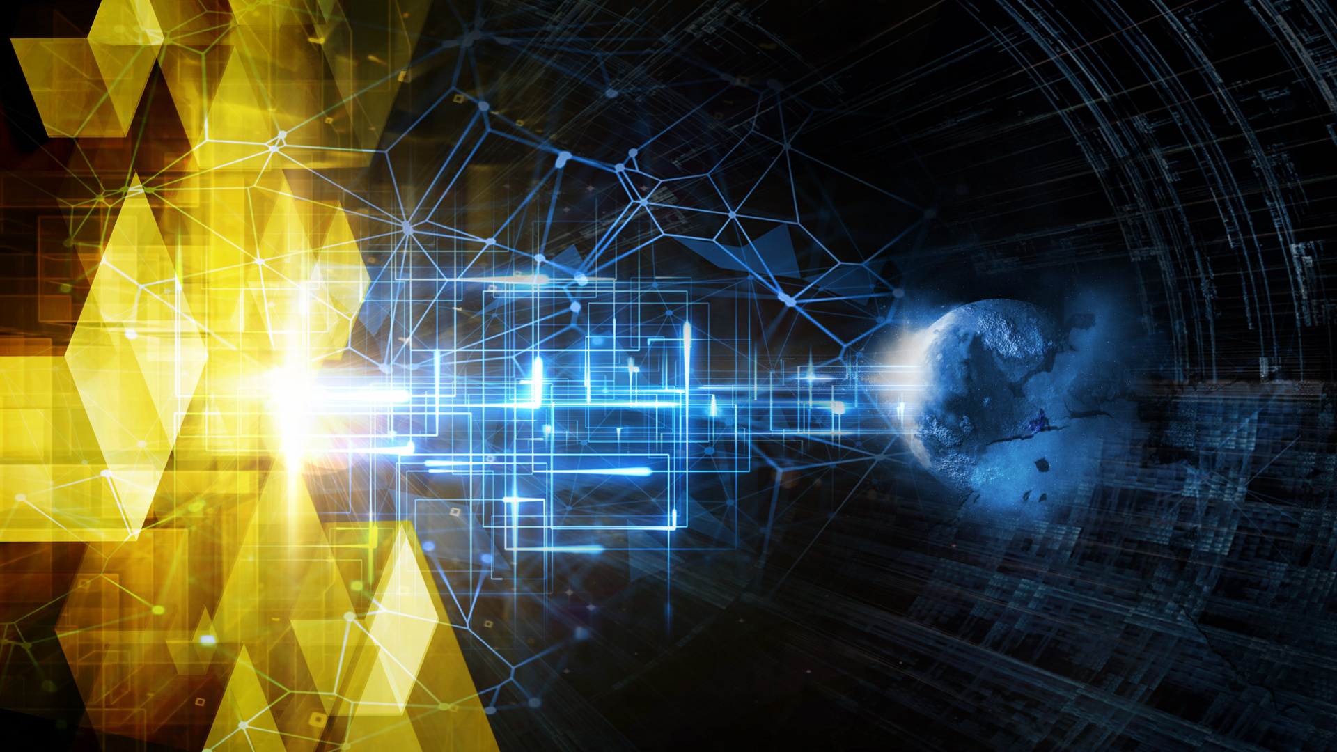 Marco de Metal Amarillo y Blanco. Wallpaper in 1920x1080 Resolution