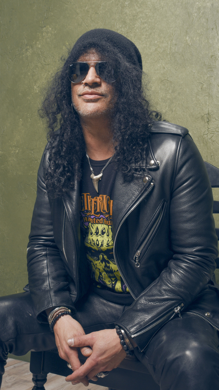 Schrägstrich, Guns N Roses, Lederjacke, Jacke, Cool. Wallpaper in 750x1334 Resolution