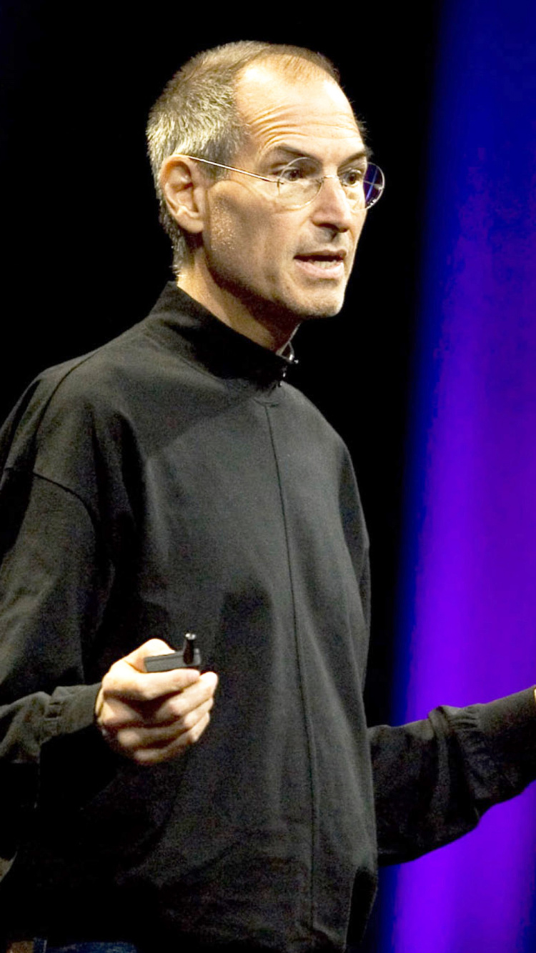 Steve Jobs, Redner, Rede, Öffentlich zu Sprechen, Leistung. Wallpaper in 750x1334 Resolution