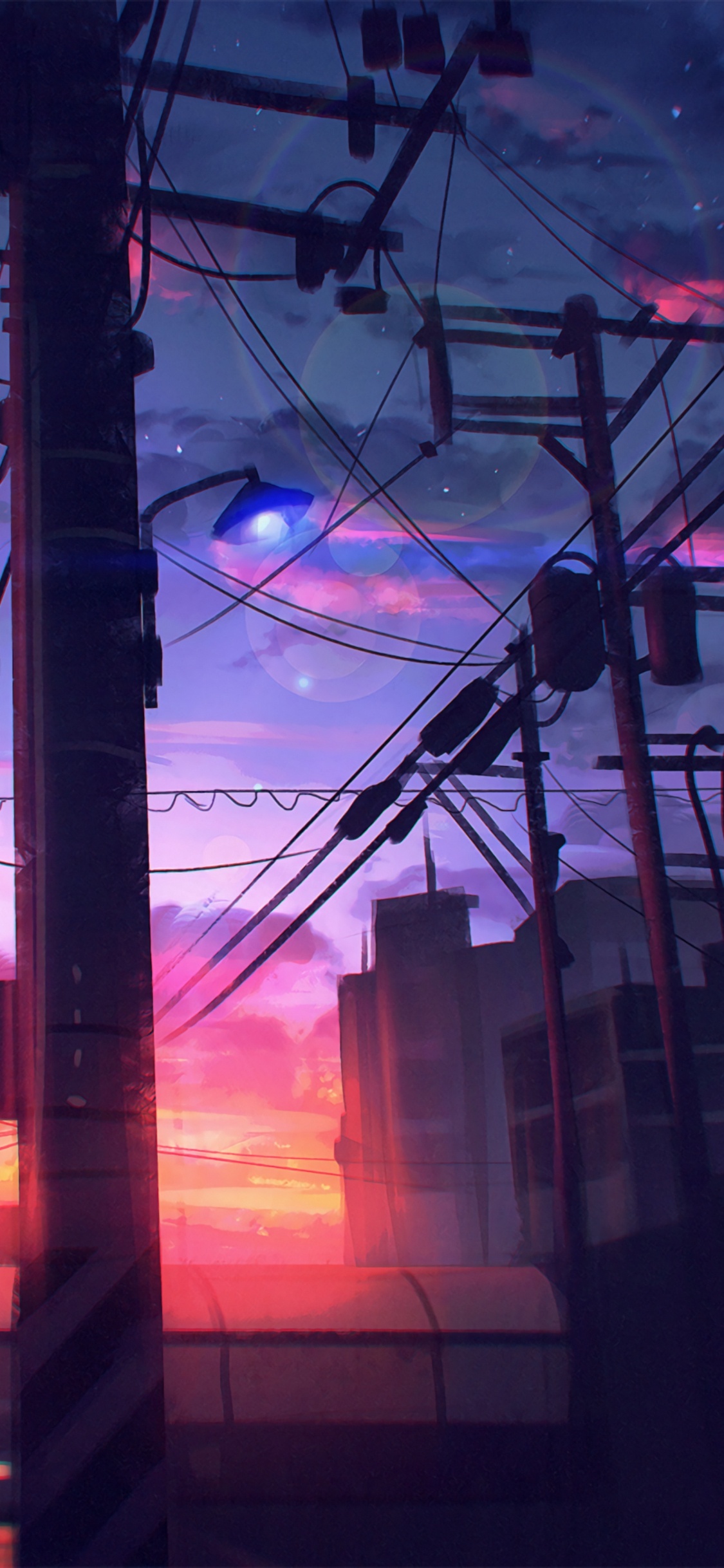 Arte Del Cielo Crepuscular, Arte, Diseño, Arte Moderno, Artista. Wallpaper in 1125x2436 Resolution