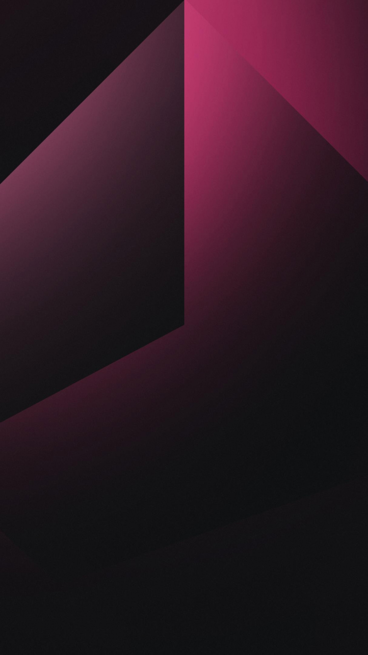 Red and Black Abstract Illustration. Wallpaper in 750x1334 Resolution