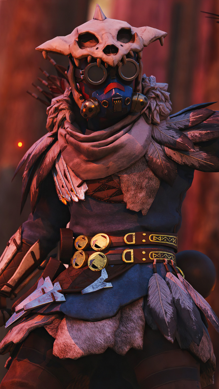 L'Apex Des Légendes, Chien de Saint-hubert, Titanfall, Animation. Wallpaper in 750x1334 Resolution