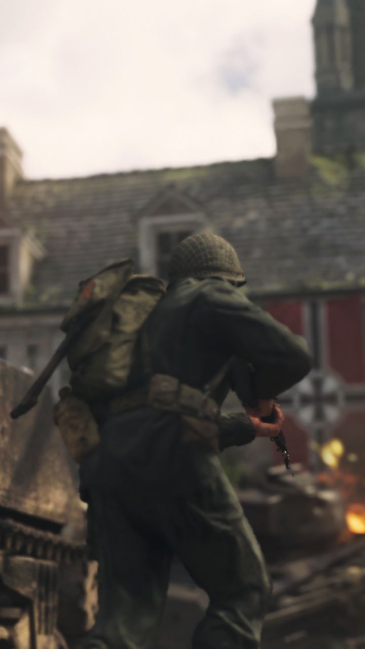 Call of Duty de la Seconde GUERRE Mondiale, Sledgehammer Games, Multijoueur Jeu Vidéo, Activision, Playstation 4. Wallpaper in 720x1280 Resolution