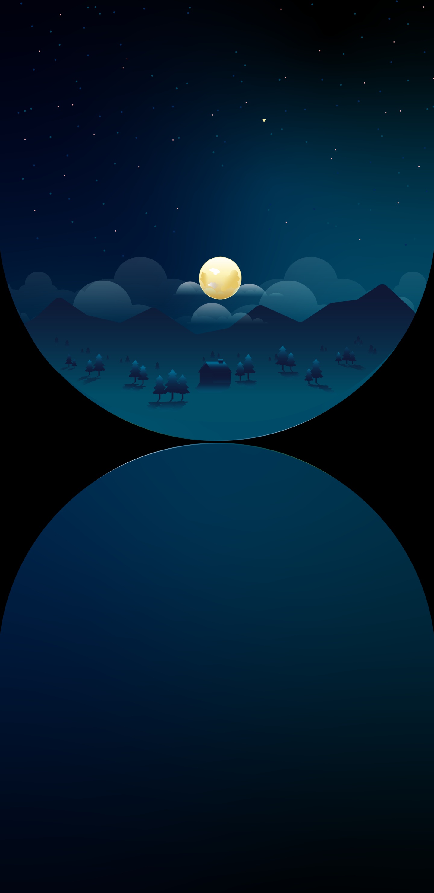 Atmosphäre, Planet, Wasser, Sphäre, Azure. Wallpaper in 1440x2960 Resolution