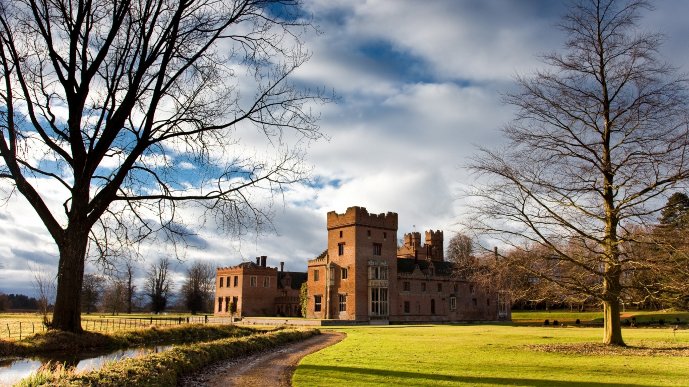 Bâtiment, Fenêtre, Paysage Naturel, Green. Wallpaper in 1366x768 Resolution