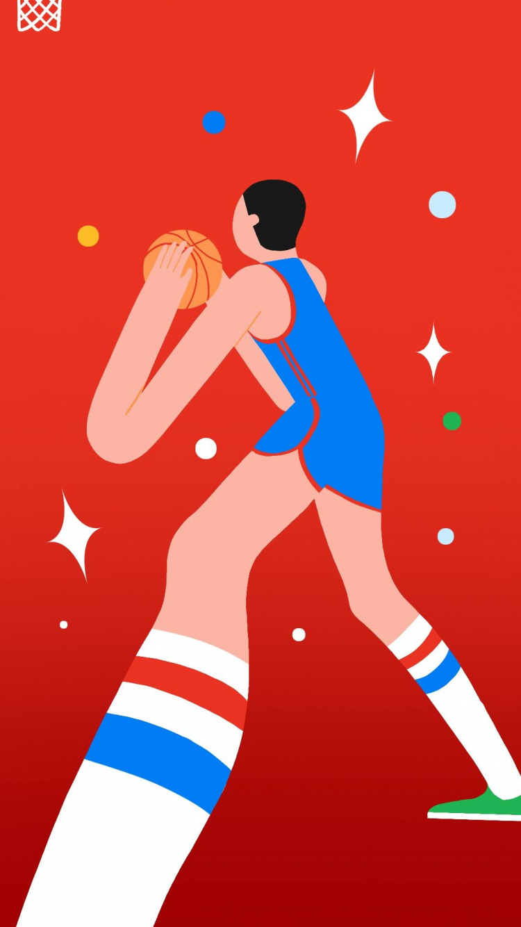Google, Google Pixel 4a, Pixel 4a, Smartphone, Red. Wallpaper in 750x1334 Resolution