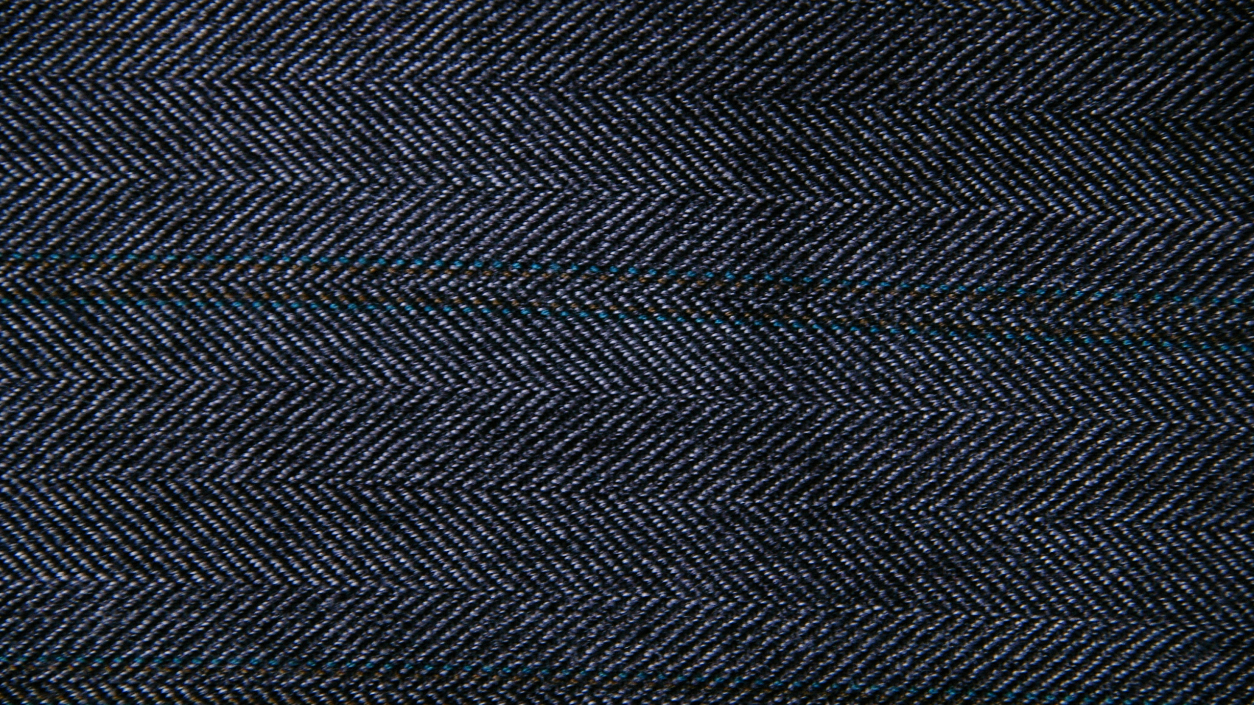 Schwarz-weiß Gestreiftes Textil. Wallpaper in 2560x1440 Resolution