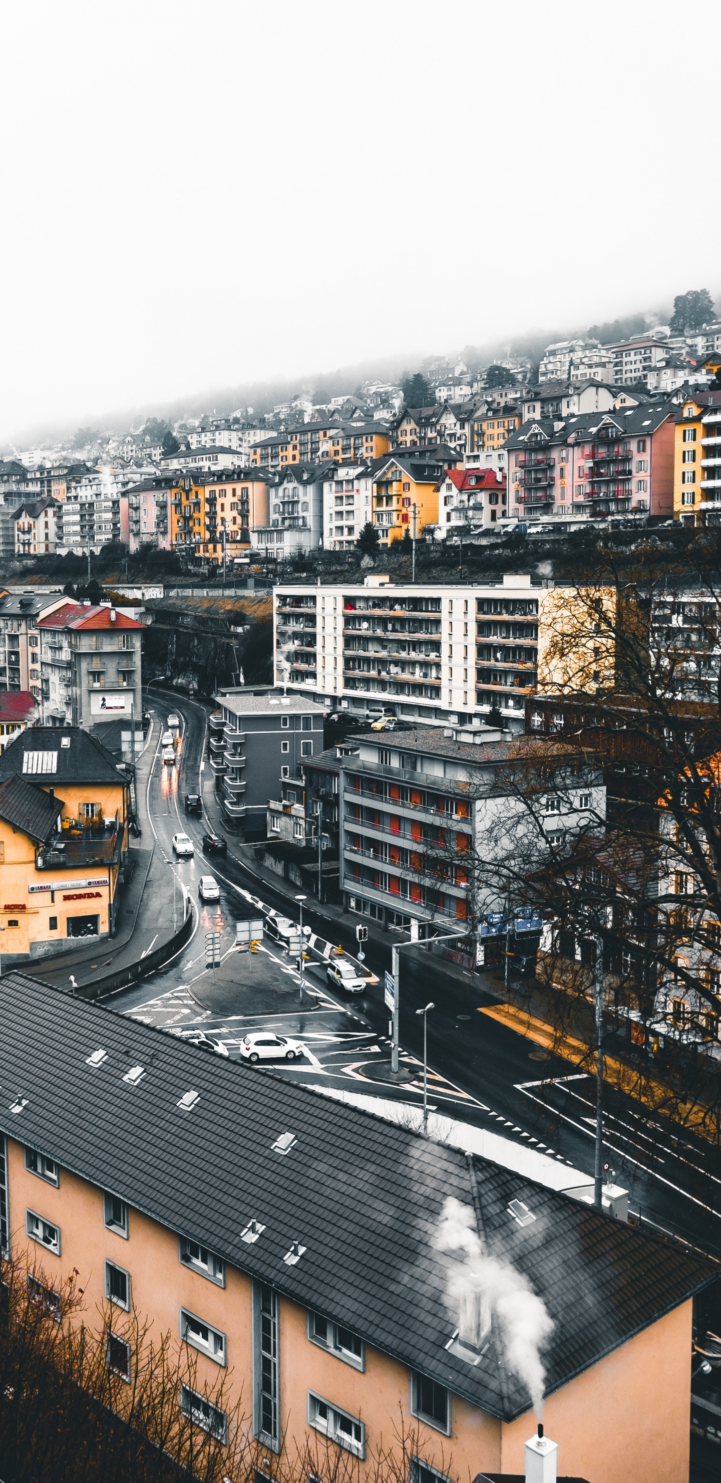 Brown and White Concrete Buildings During Daytime. Wallpaper in 1440x2960 Resolution