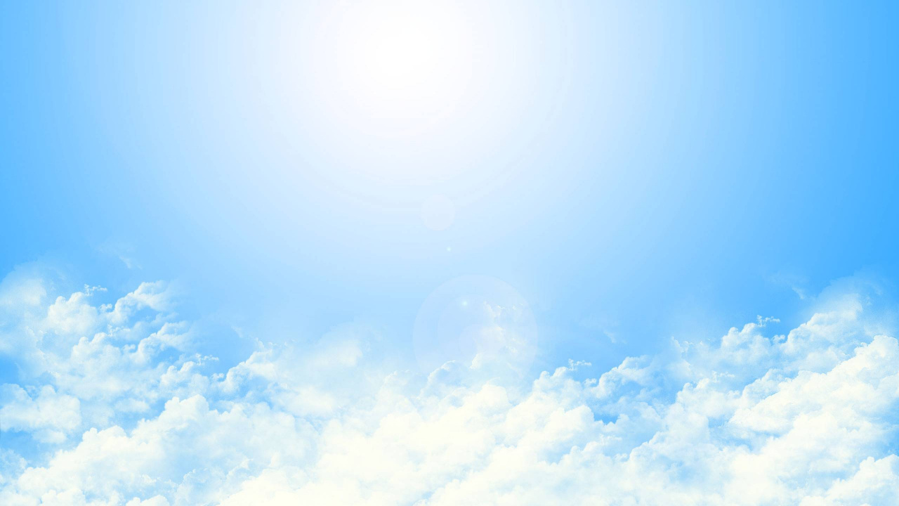 White Clouds and Blue Sky During Daytime. Wallpaper in 1280x720 Resolution